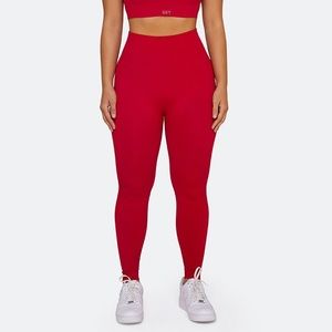 Set Active Sculptflex Leggings Barn Red